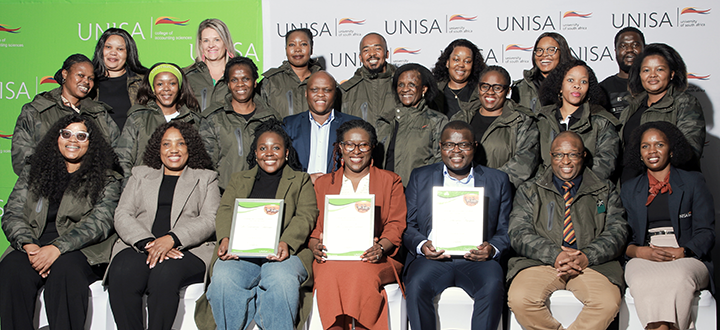 Unisa's College of Accounting Sciences celebrates high-calibre academics